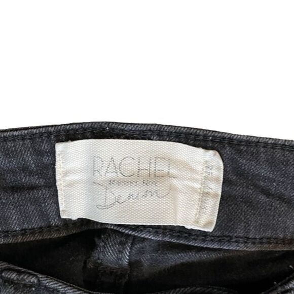 RACHEL Rachel Roy Denim Skinny High Waisted Black Jeans Size 26 - Picture 4 of 7